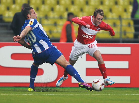 Football. UEFA Europa League. Spartak vs. Porto