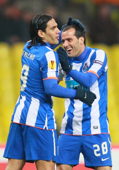 Football. UEFA Europa League. Spartak vs. Porto