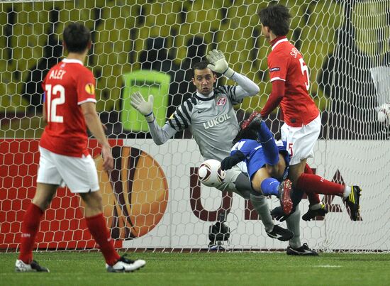 Football. UEFA Europa League. Spartak vs. Porto