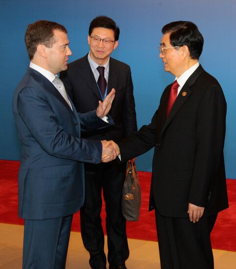 Dmitry Medvedev at Boao Forum for Asia