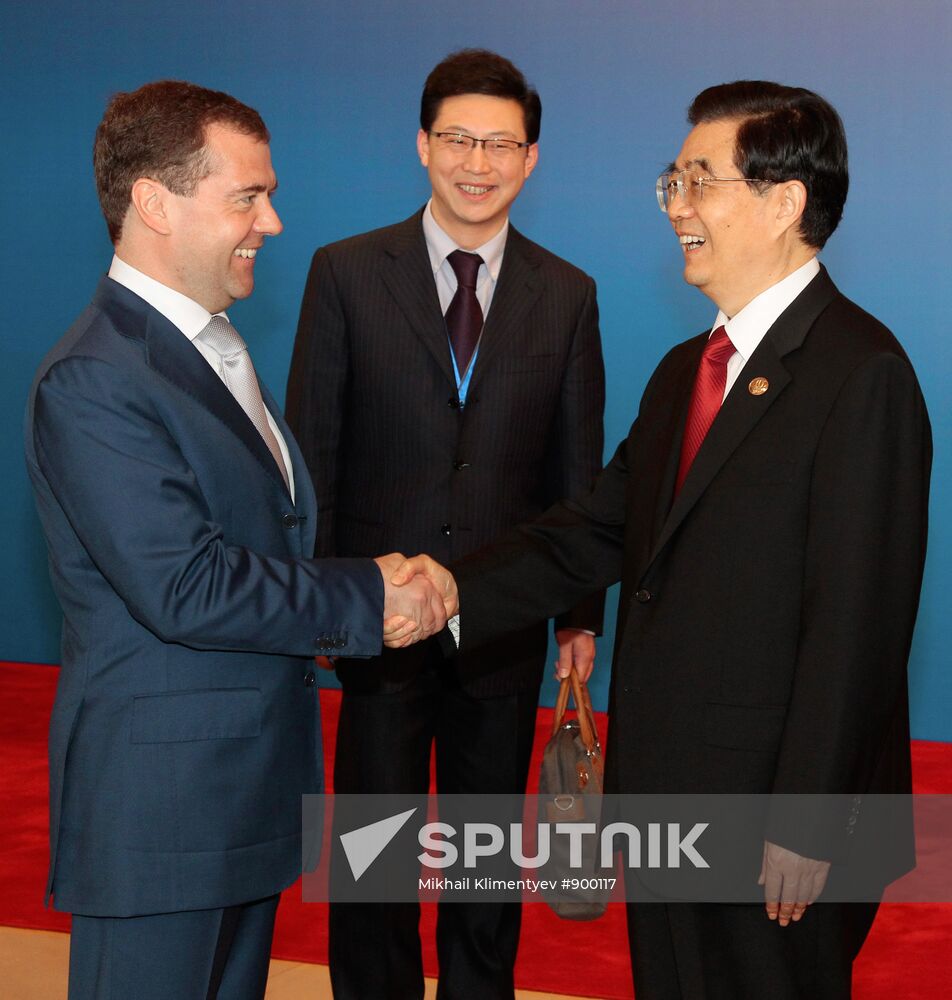 Dmitry Medvedev at Boao Forum for Asia