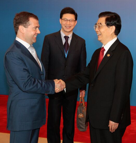 Dmitry Medvedev at Boao Forum for Asia