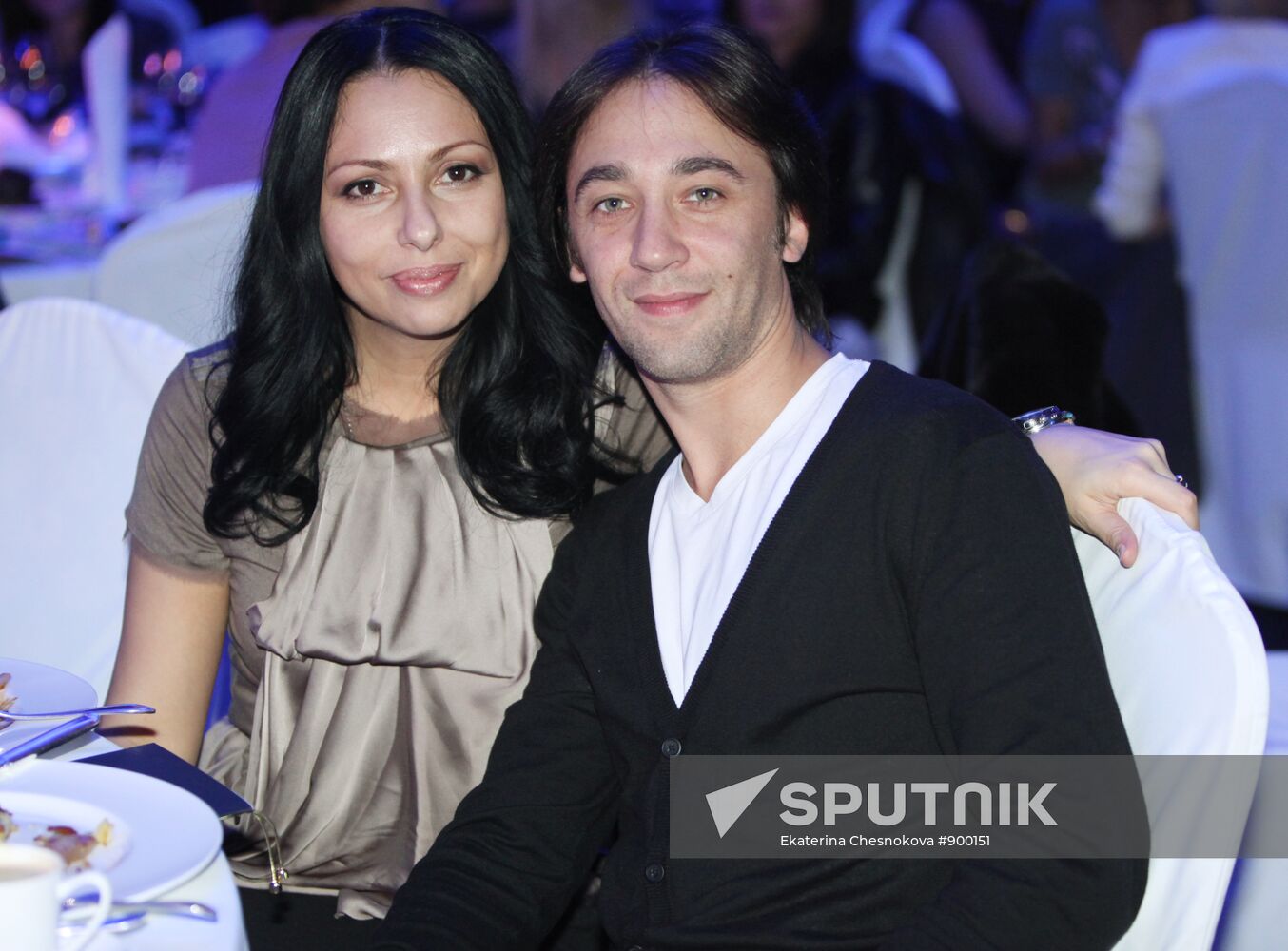 Yulia Dalakyan with her date