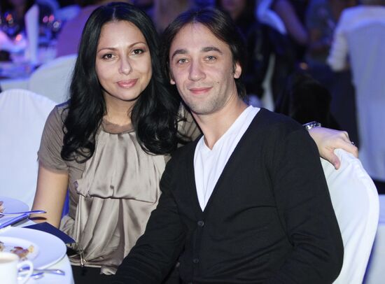 Yulia Dalakyan with her date