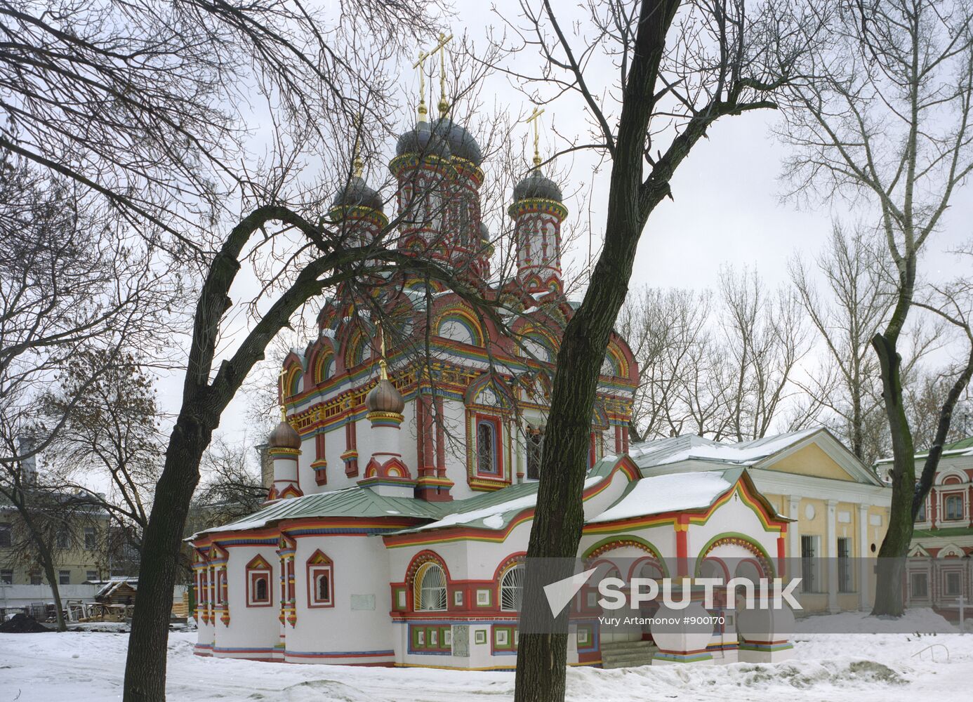 A church on the Bersenevskaya Embankment