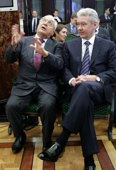 Viktor Sadovnichy, Sergei Sobyanin