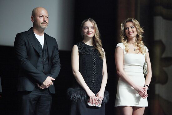 Fyodor Bondarchuk, Yekaterina Vilkova and Maria Kozhevnikova