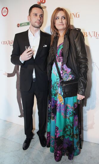 Dmitry Grachyov with wife