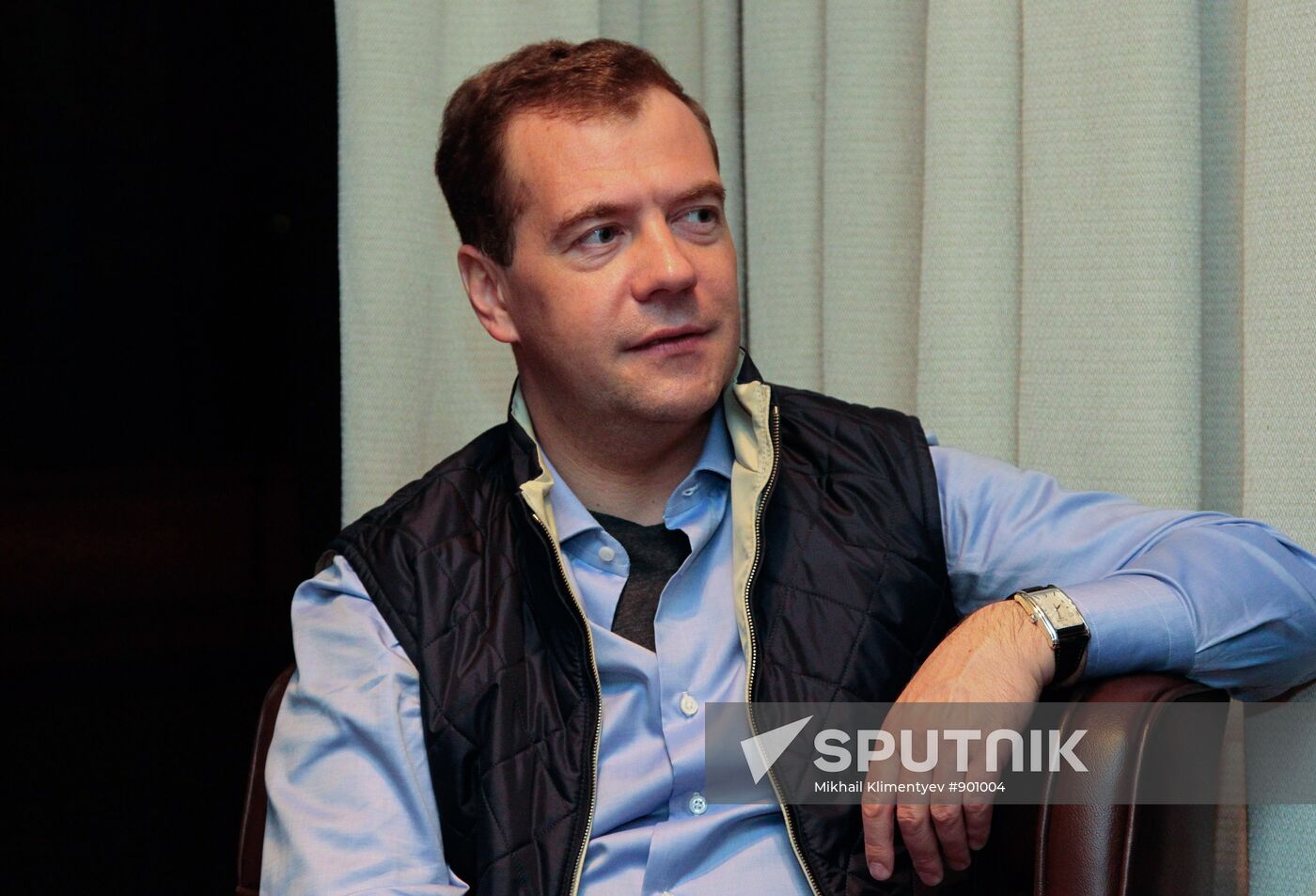 Dmitry Medvedev's trip to Irkutsk