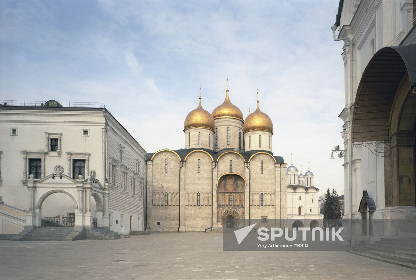 The Palace of Facets and the Assumption Cathedral