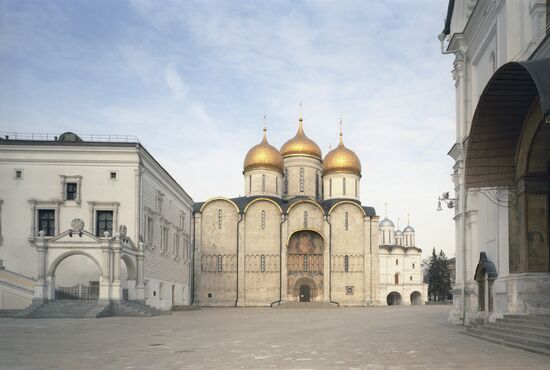 The Palace of Facets and the Assumption Cathedral