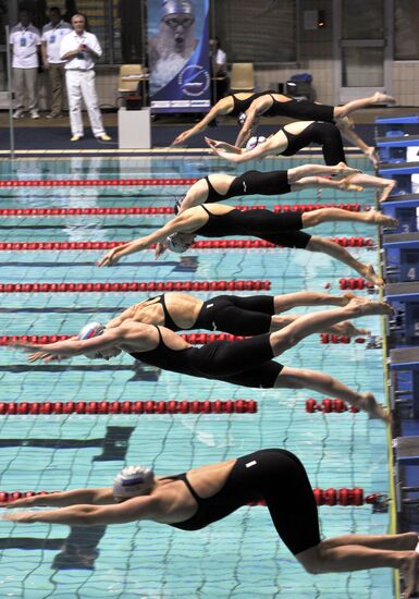 Swimming. Russian Championships. First Day