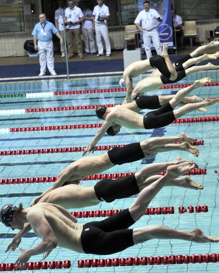Swimming. Russian Championships. First Day