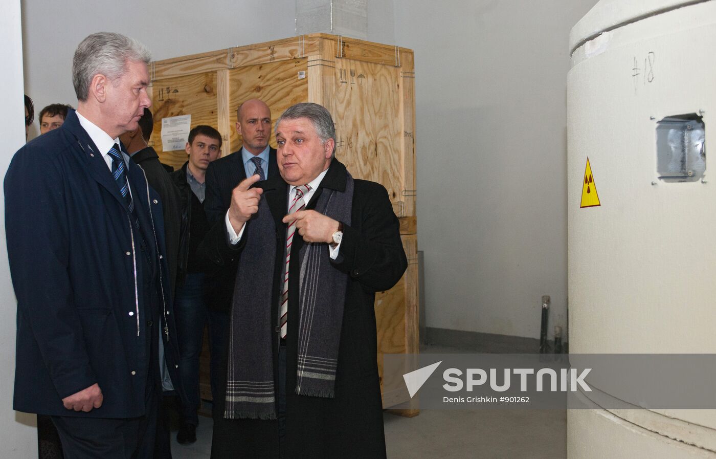 Sergei Sobyanin and Mikhail Kovalchuk