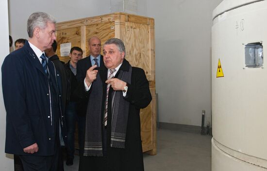 Sergei Sobyanin and Mikhail Kovalchuk