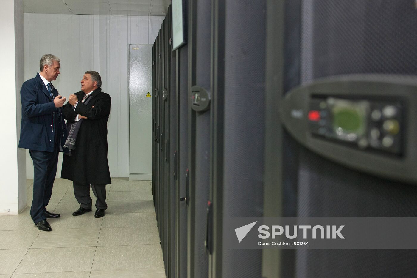 Sergei Sobyanin and Mikhail Kovalchuk