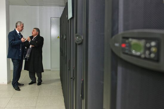 Sergei Sobyanin and Mikhail Kovalchuk