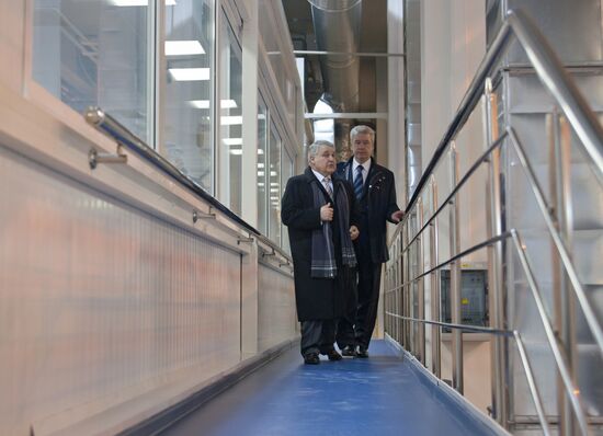 Sergei Sobyanin and Mikhail Kovalchuk