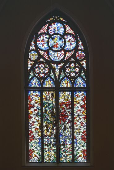 Stained-glass window