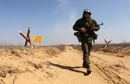 Russia,Belarus and Kazakhstan's Air Force and Air Defense drills