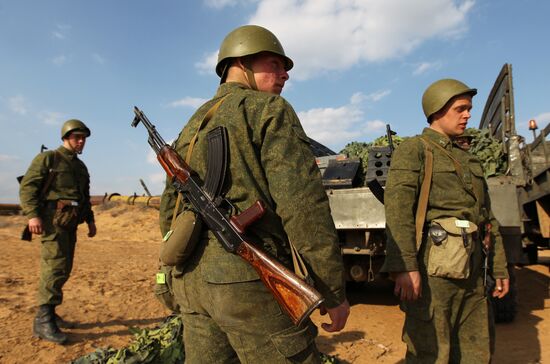 Russia,Belarus and Kazakhstan's Air Force and Air Defense drills