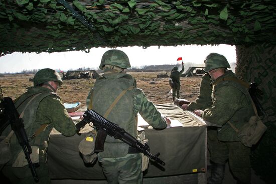 Area of battery's senior officer