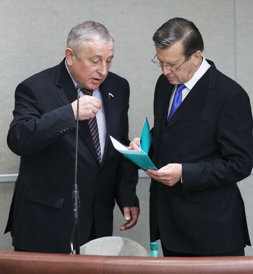 Nikolai Kharitonov and Viktor Zubkov