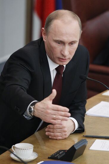 Vladimir Putin makes annual address to State Duma