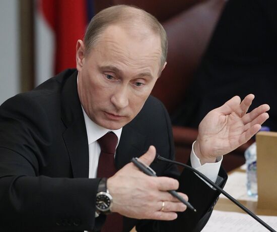 Vladimir Putin makes annual address to State Duma