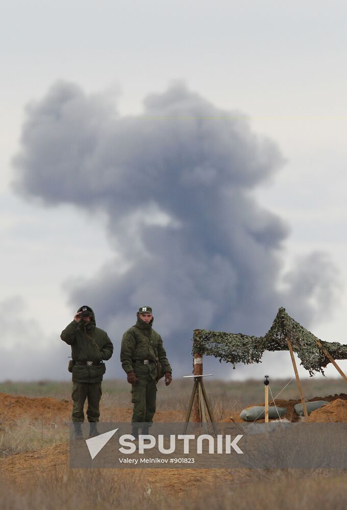 Russia,Belarus and Kazakhstan's air force and air defense drills