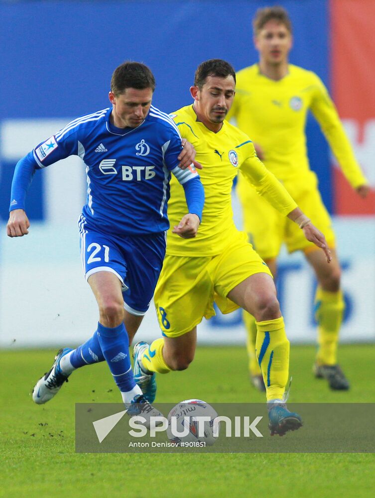 Russian Football Premier League. Dynamo Moscow vs. Rostov