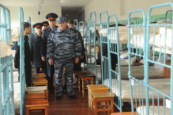 Head of Federal Penitentiary Service A.Reimer visits Colony No.5