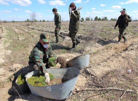 The Chernobyl nuclear power plant exclusion zone