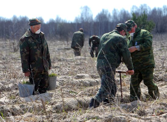 The Chernobyl nuclear power plant exclusion zone