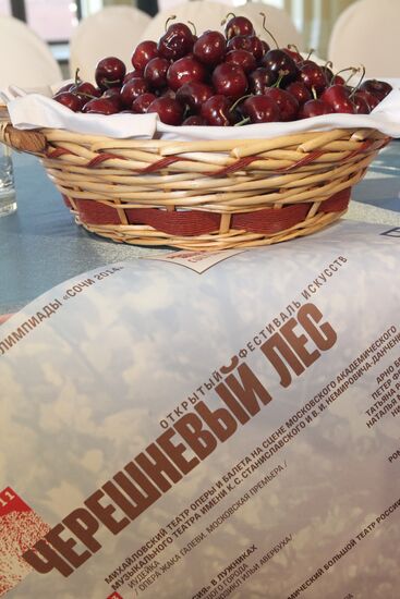 Press conference on opening Cherry Garden Festival of Arts