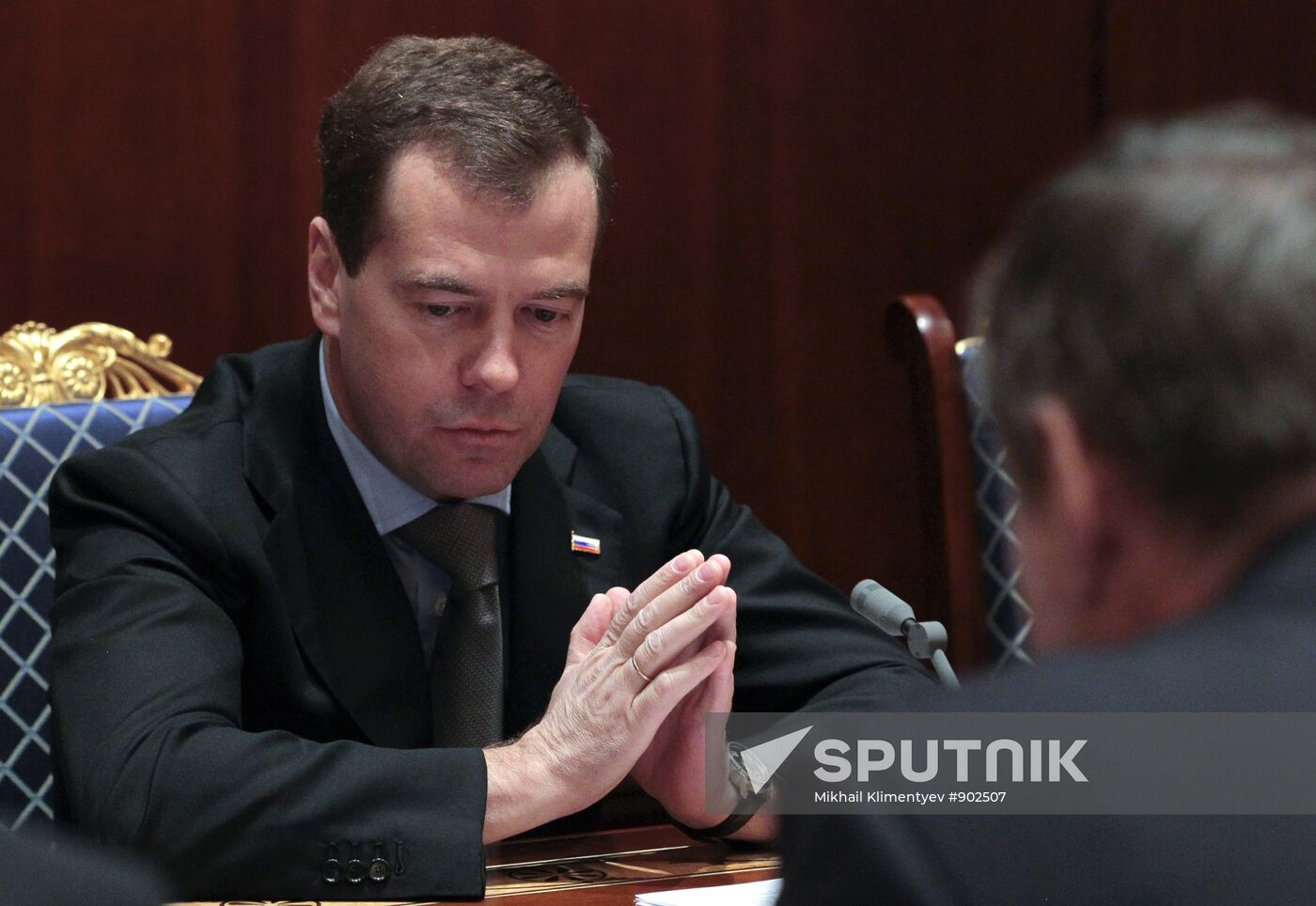 Dmitry Medvedev meets with Ban Ki-moon