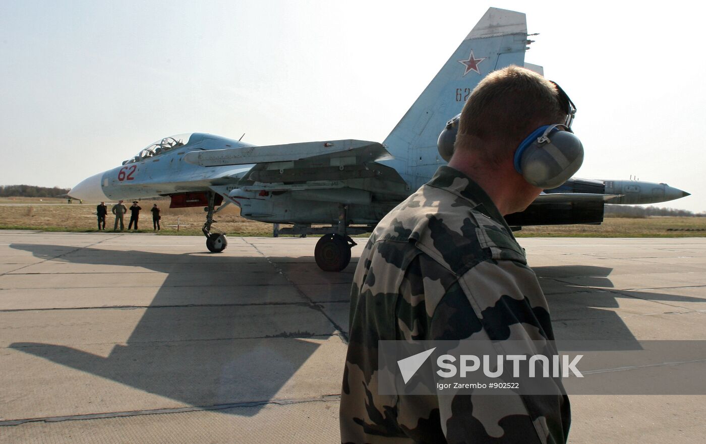Baltic Fleet squadron of Su-27 fighters
