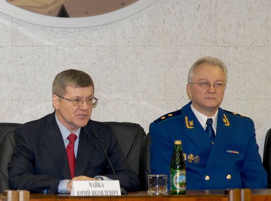 Alexander Anikin and Yuri Chaika