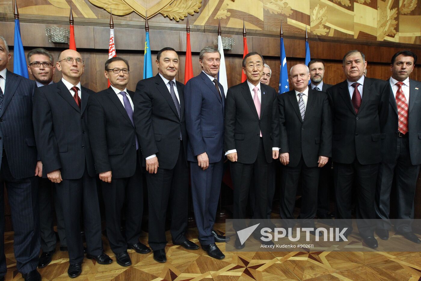 Nikolai Bordyuzha meets Ban Ki-Moon