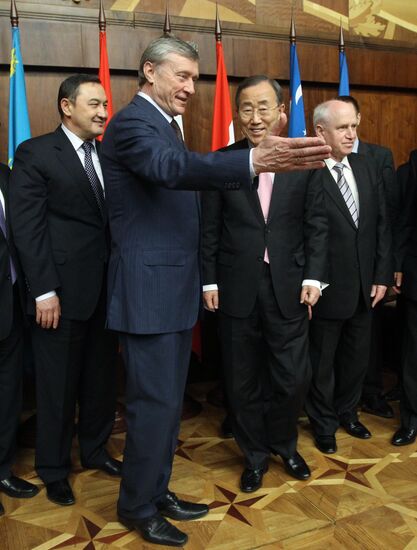 Nikolai Bordyuzha meets Ban Ki-Moon