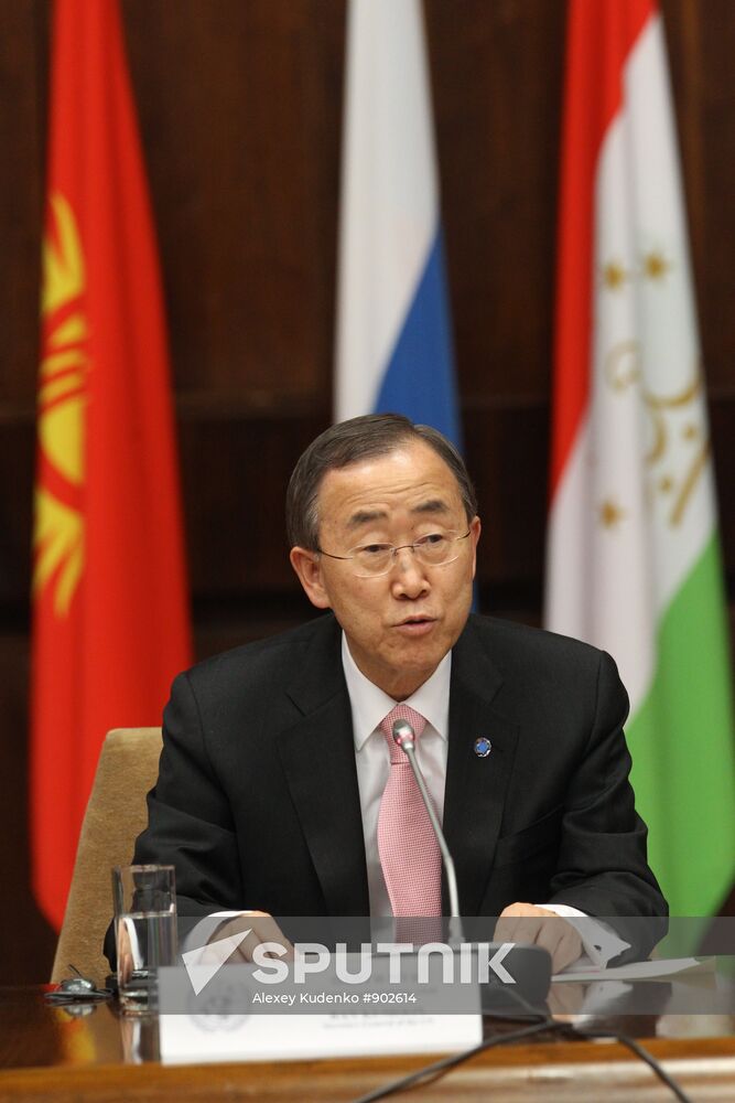 Nikolai Bordyuzha meets Ban Ki-Moon