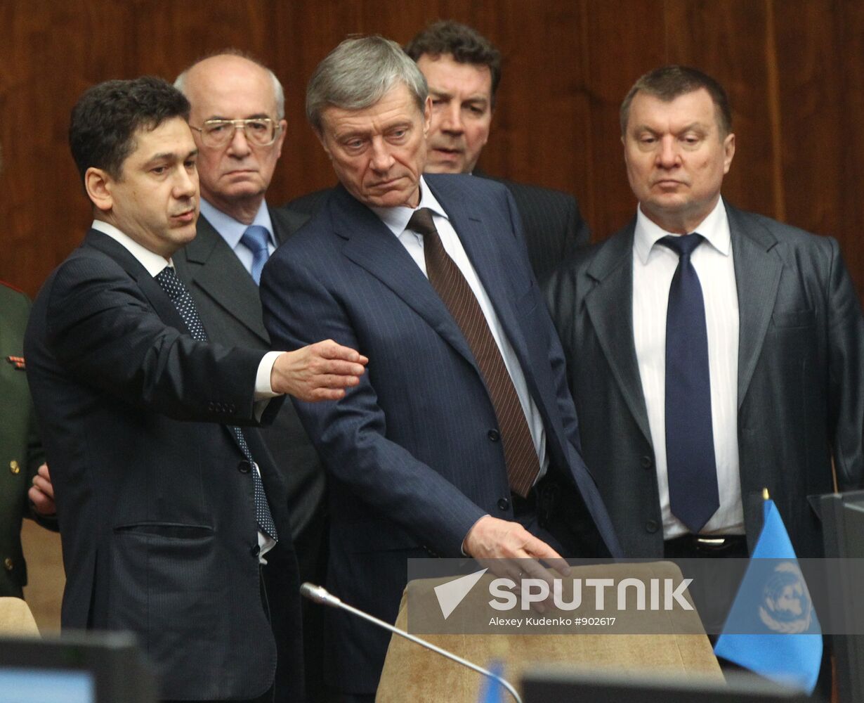 Nikolai Bordyuzha meets Ban Ki-Moon