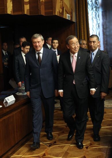 Nikolai Bordyuzha meets Ban Ki-Moon