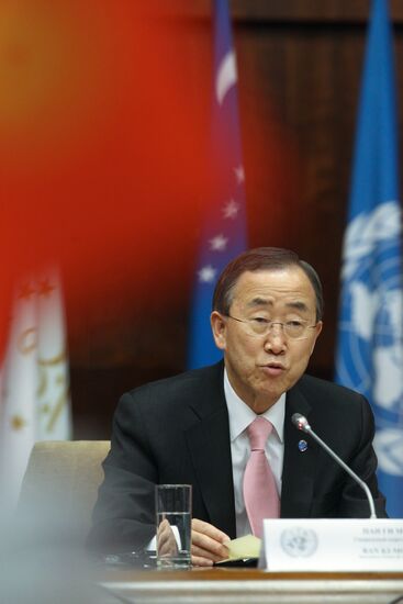 Nikolai Bordyuzha meets Ban Ki-Moon