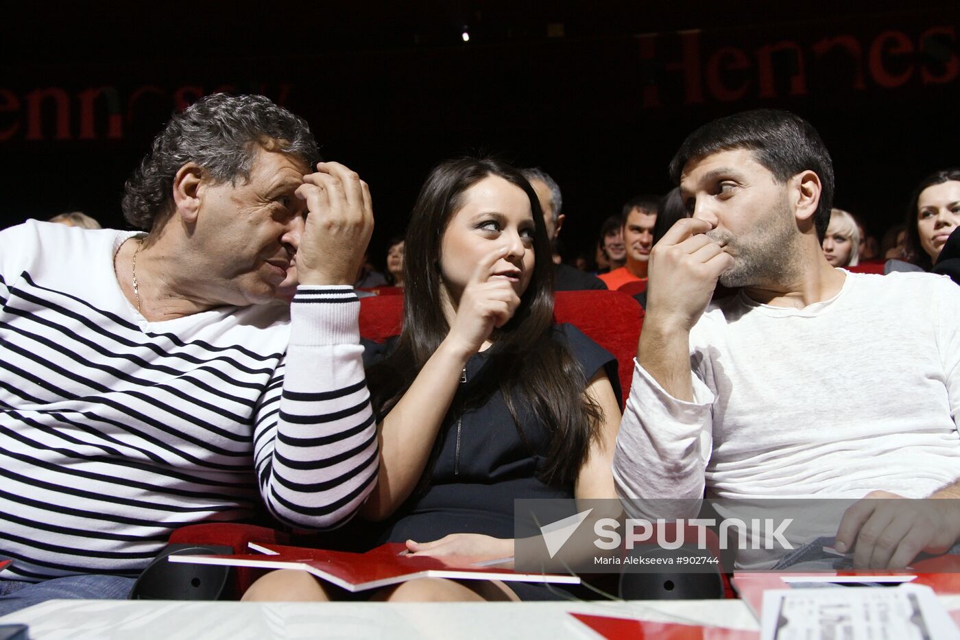 Boris Grachevsky, Valentina Rubtsova and Leonid Barats