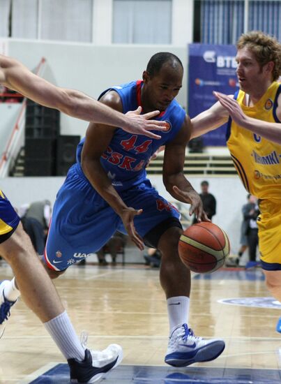 VTB United Basketball League final match. CSKA vs. Khimki