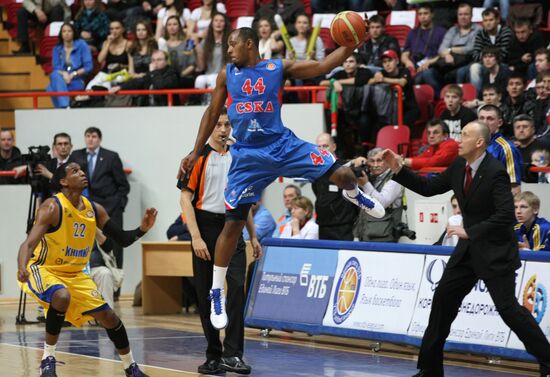 VTB United Basketball League final match. CSKA vs. Khimki