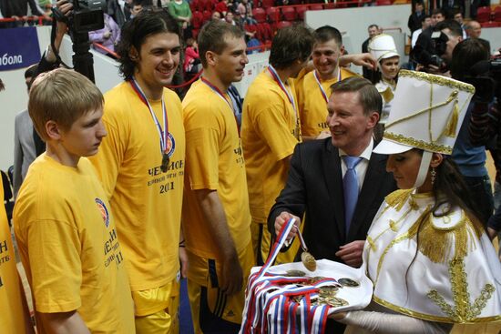 Basketball players with "Khimok" win United League VTB