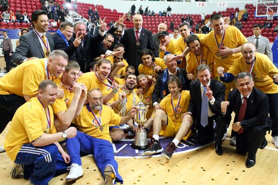 Basketball players with "Khimok" win United League VTB