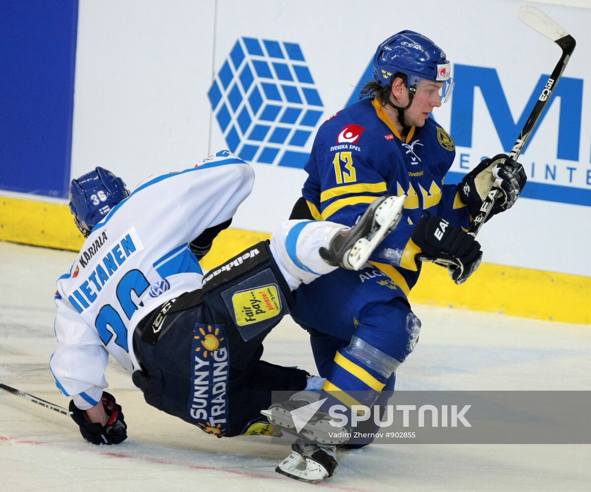 Czech Hockey Games. Sweden vs. Finland